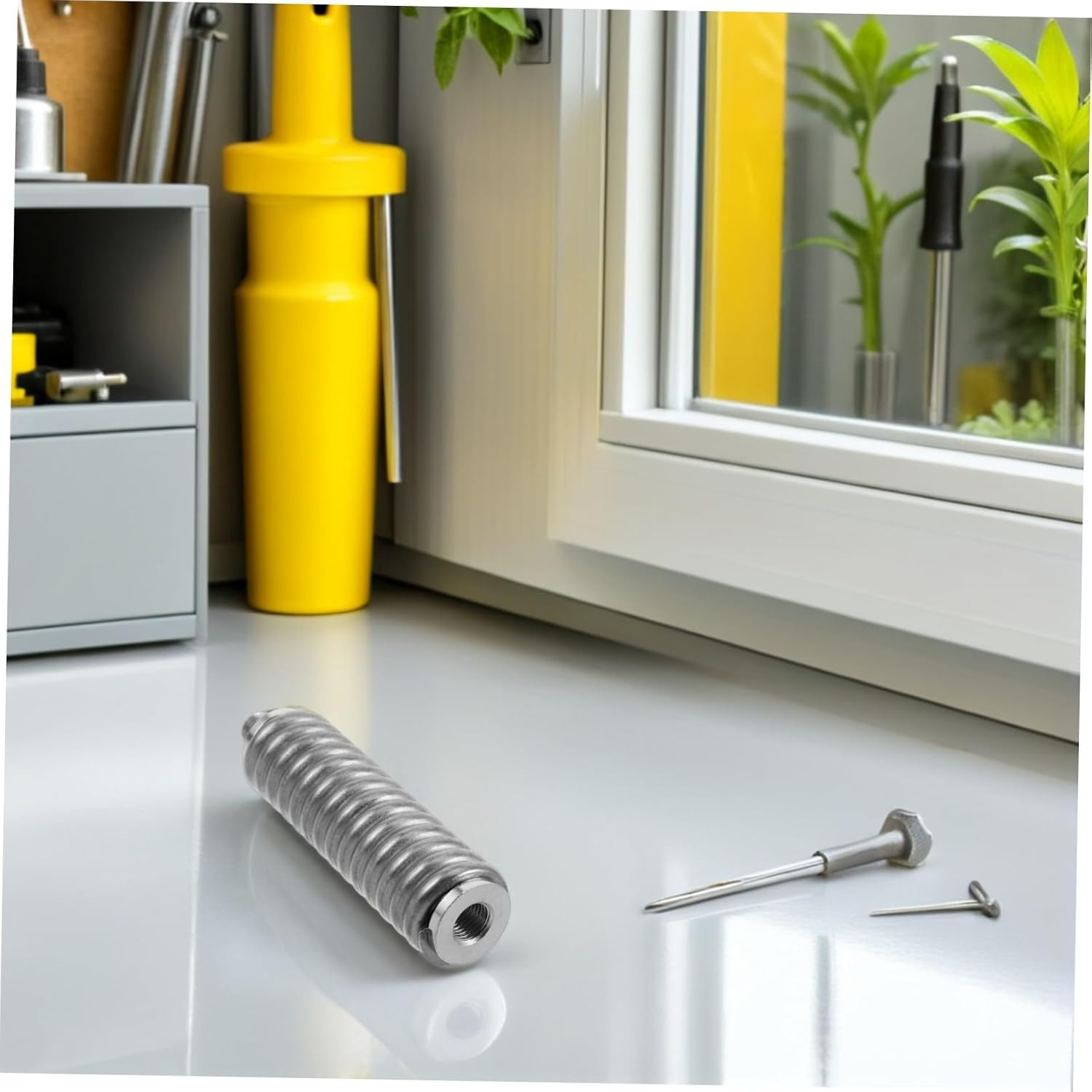 Operitacx Antenna Spring Adapter Heavy Duty Thread Flexible Cb Antenna Spring for Trucks Off-Road Use image number 5