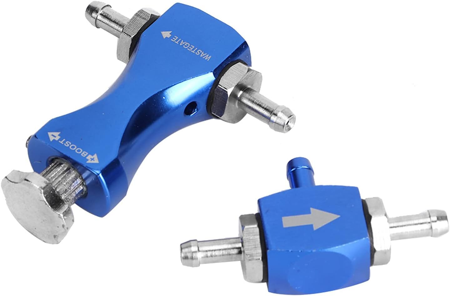 Turbo Wastegate, Easy Installation Adjust Air Pressure Protect Turbine Boost Gauge Kit Aluminum Alloy for Car image number 5