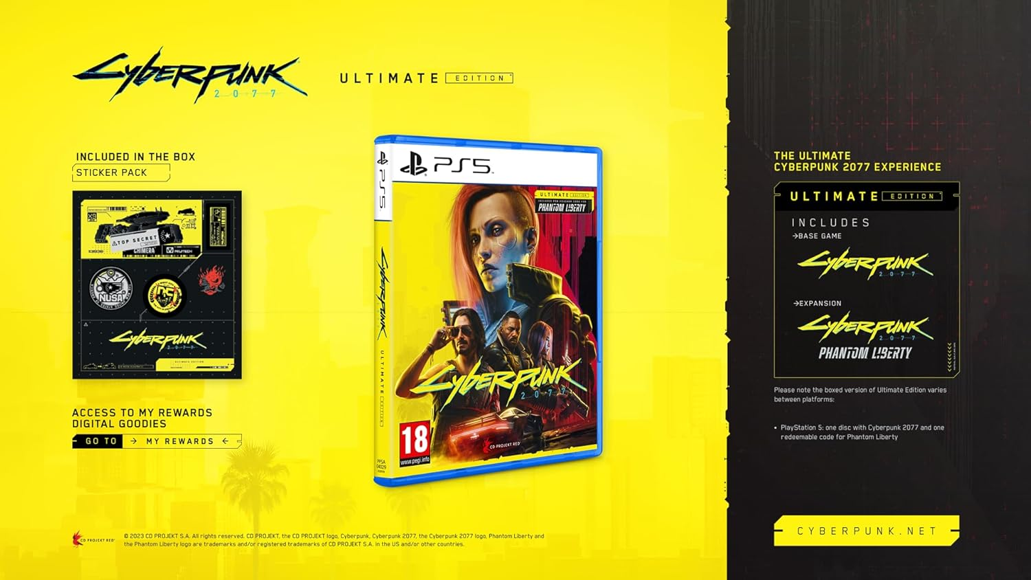 Cyberpunk 2077: Ultimate Edition (PS5) image number 1