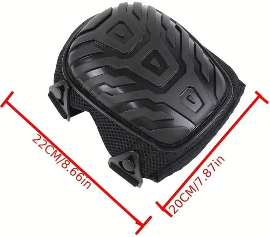 AIMALL Hard Shell Work Kneepads, Anti-Collision and Wear-Resistant, 8.66 X 7.87 Inches, Suitable for Engineering, Gardening, and Outdoor Sports image number 2