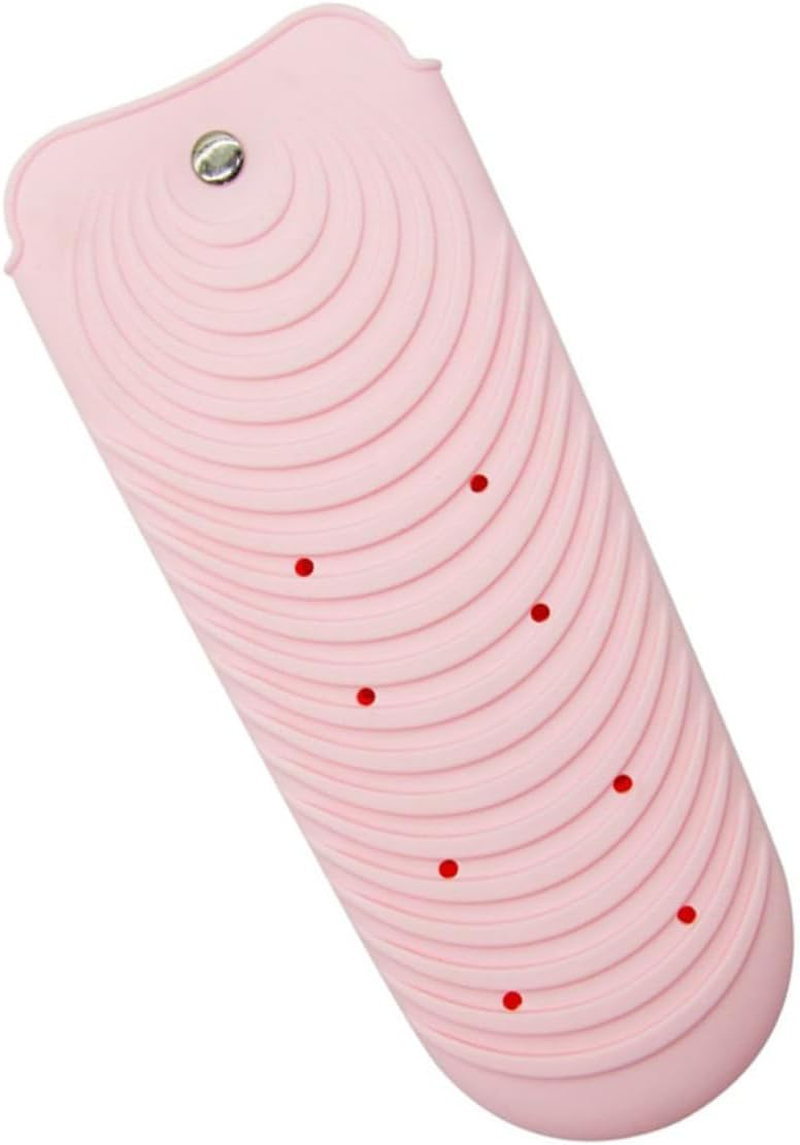 Outanaya Hair Tool Holder Thermal Case for Straightener Travel Bag Silicone Cover Heat Protection Flat Iron Curling Iron Styling Tool Holder