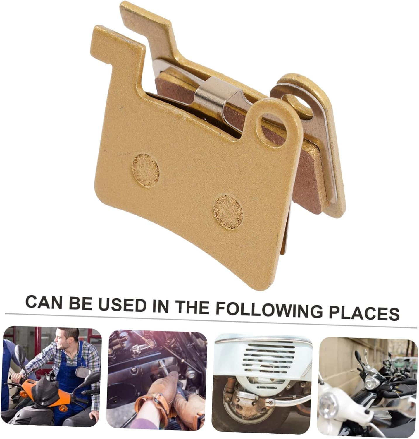 BESPORTBLE Electric Vehicle Brake Pads Replacement Riding Disc Brake Pad for Electromobile Silent Compatible Motorbike image number 6