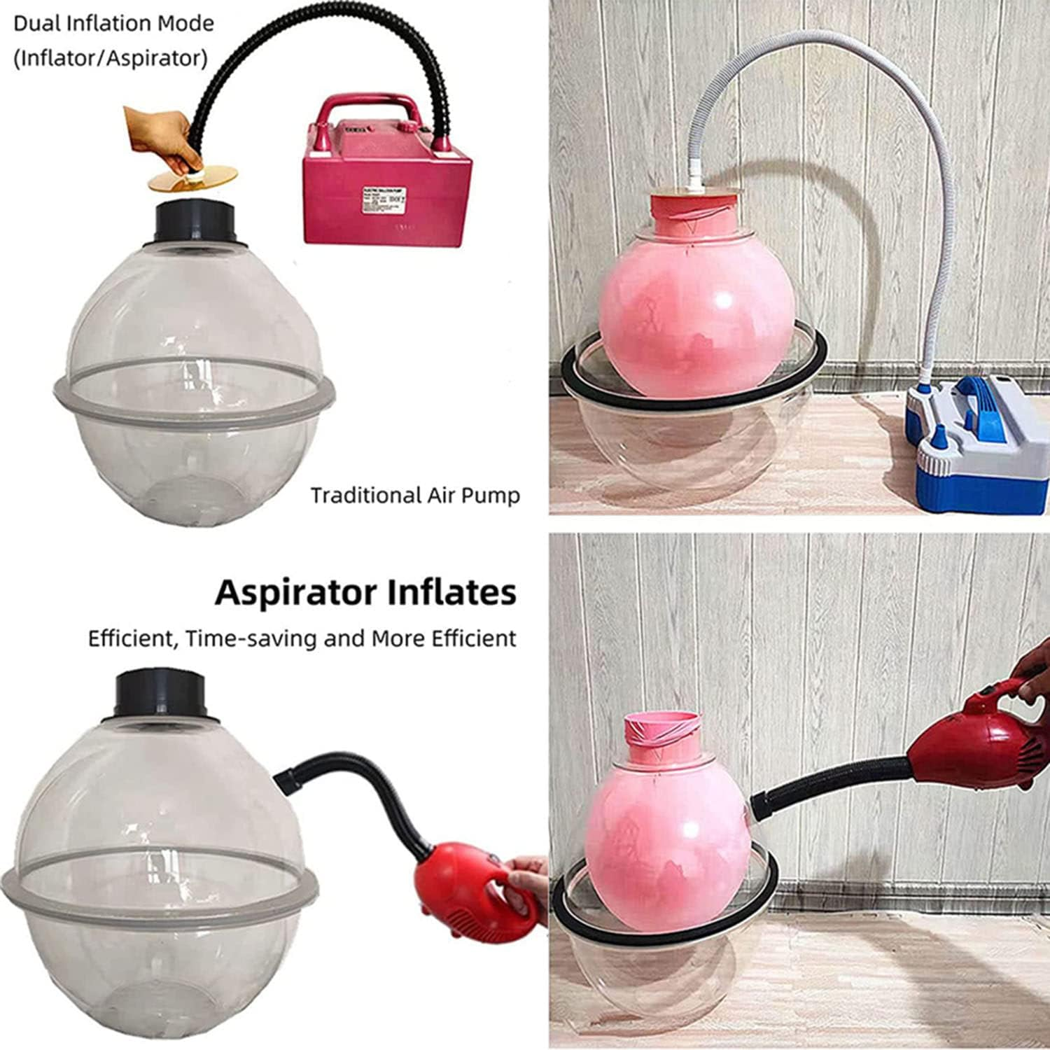 Balloon Stuffing Machine and Expander Stuffer for Valentine Gift Rose Teddy Bears Bouquet Wedding Birthday Decoration - Electric Pump and Tool Kit Included image number 4