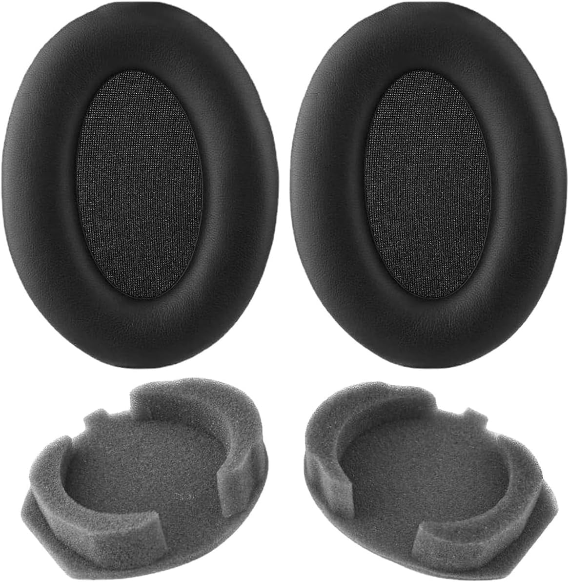 T Tersely Replacement Earpads for Sony WH-1000XM3 Wireless Noise Cancelling over Ear Headphones, Memory Foam Leather Ear Pads Cushions with Noise Isolation image number 1