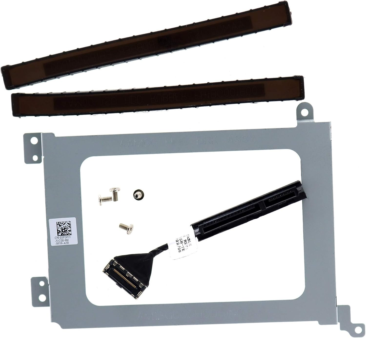 Deal4Go HDD Connector + Hard Drive Caddy Bracket Carrier for Dell Precision 15 (M5510 M5520 M5530) / XPS 15 (9550 9560 9570) 3FDY3 image number 1