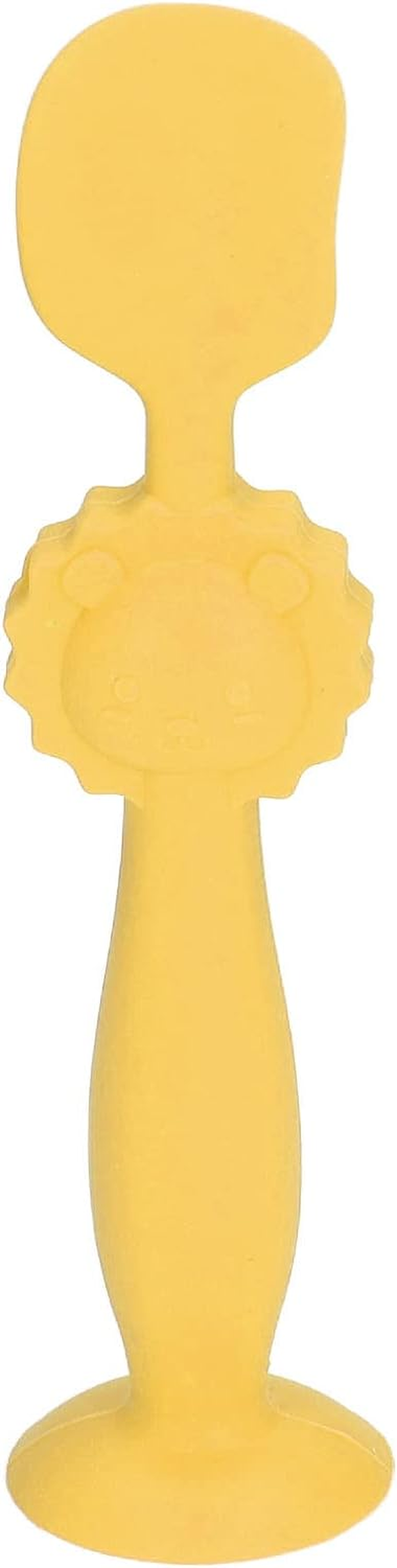 Diaper Cream Spatula, Mini for Butt Paste Diaper Cream, Soft Silicone Baby Butt Cream Diaper Cream Applicator, Rash Cream Butt Paste Spatula Baby Necessities (Yellow) image number 2