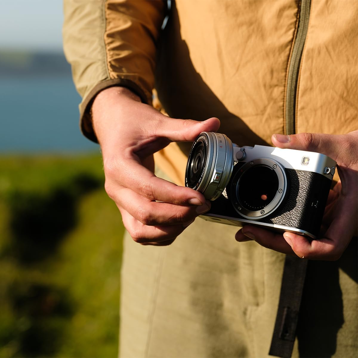 Fujifilm Fujinon Xf23Mmf2.8 R WR Lens, Silver image number 3