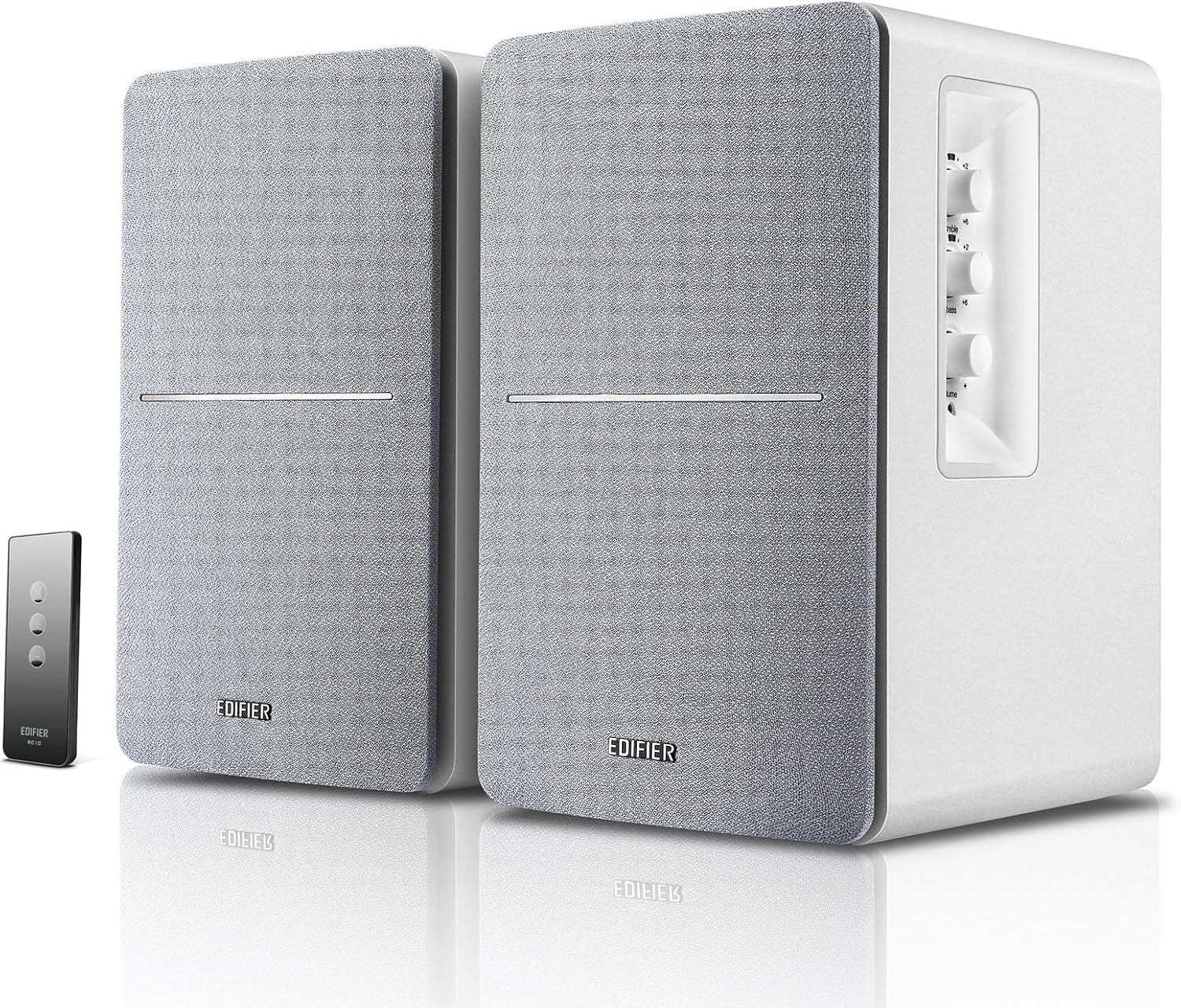 Edifier R1280T Powered Bookshelf Speakers - 2.0 Active near Field Monitors - Studio Monitor Speaker - 42 Watts RMS (Brown)