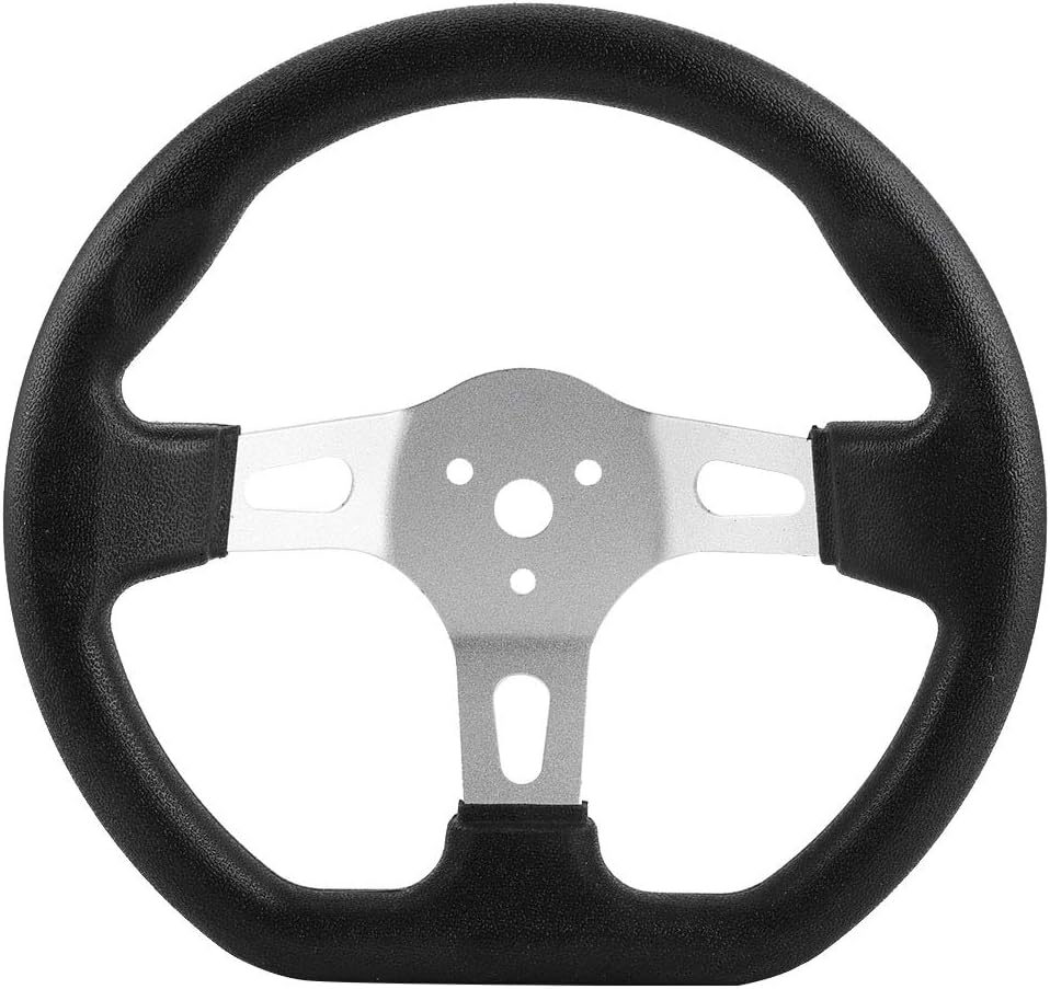 Akozon 270 Mm Go-Kart Steering Wheel | Racing Stroller Steering Wheel | Stroller Replacement Accessory image number 6