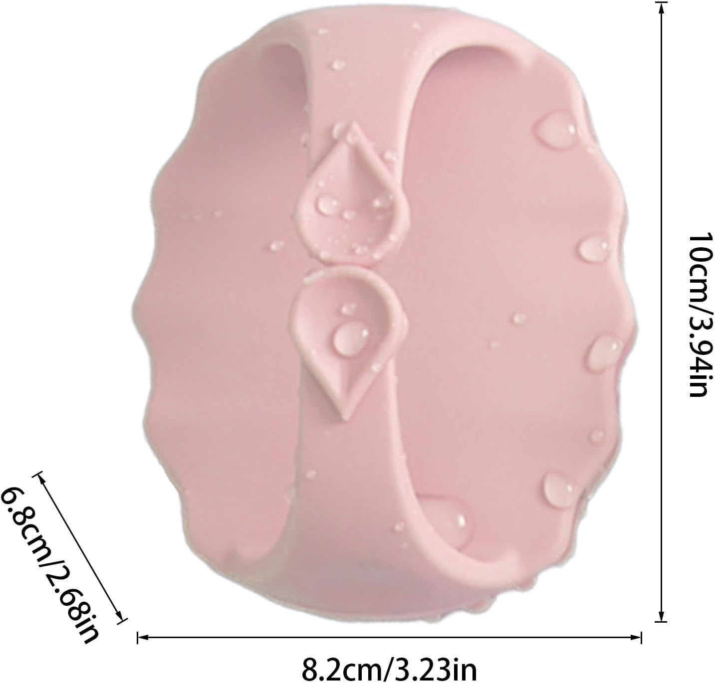 Hair Shampoo Brush | Hair Shampoo Comb | Soft Scalp Scrubber with Handle for Head Massage, Scalp Brush for Most Hair Types image number 2