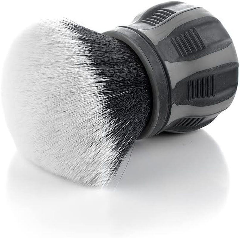 Detail Factory - Curveball XL Synthetic Brush - Ultra Soft Bristles, Comes with Storage Rack, Covers Large Area inside or outside Vehicles, Red