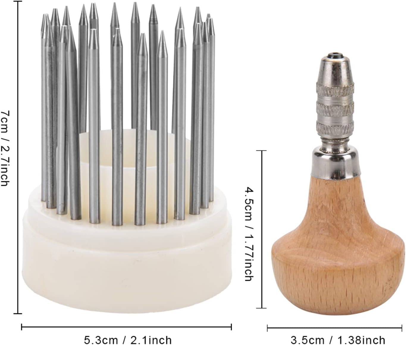 23 Pcs Handmade Setting Beading Grain Jewelry Tools, Diamond Setting Tools Beading Jewelry Tools Professional Jewelry Setting Graver for Jewelry Making Stone Bead Grain Tool