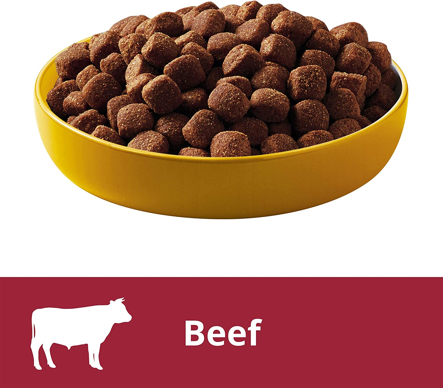 PEDIGREE Adult Dry Dog Food with Real Beef 3Kg Bag, 4 Pack image number 1