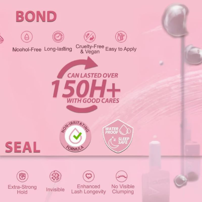 Bella Pop-On Lashes - DIY Pre-Glued Extension Clusters image number 6