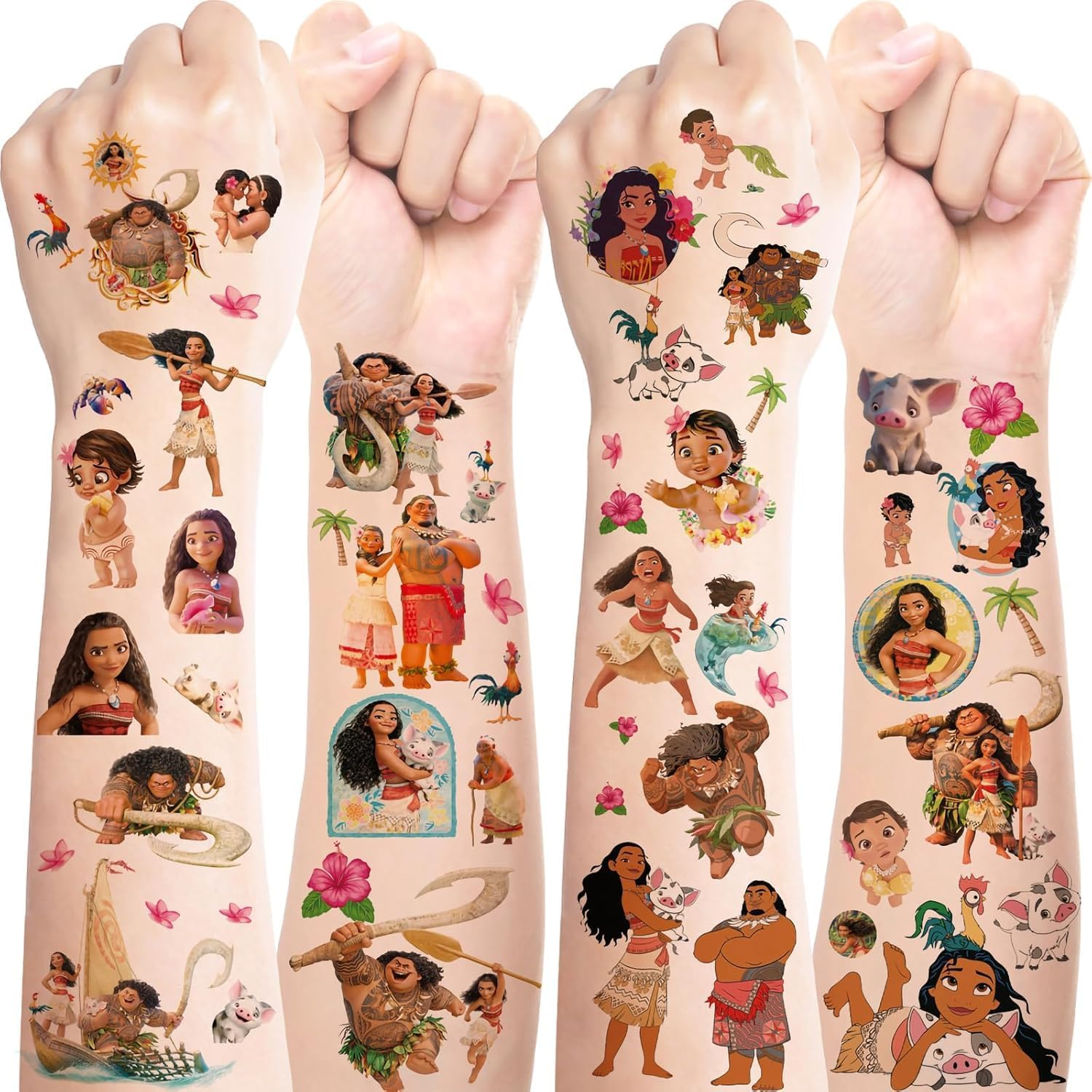 BUYUP 8 Sheets Temporary Tattoos Stickers, Tattoos for Kids,Kids Tattoos Temporary, Birthday Party Supplies Decorations Party Favors, Gifts for Boys Girls School Classroom Rewards - Multi-Buzz Lightyear image number 2