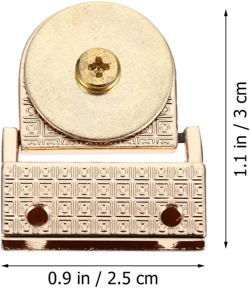 FIXOSHEE 5Pcs Magnetic Buckle Locks Bag Clasp Accessories DIY Handbag and Luggage Lock Clasps Replacement for Shoulder Bags and Travel Gear image number 3