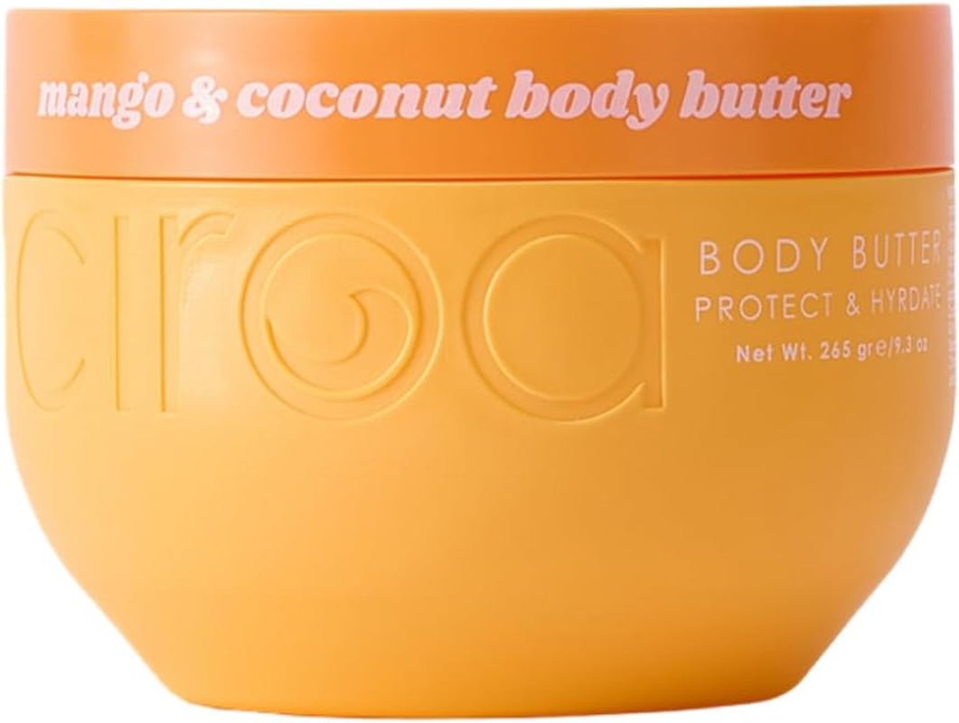 Mango & Coconut Body Butter 265G | with Shea Butter & Glycerin | Deeply Nourishes Dry Skin | Leaves Skin Silky Smooth | Vegan image number 1