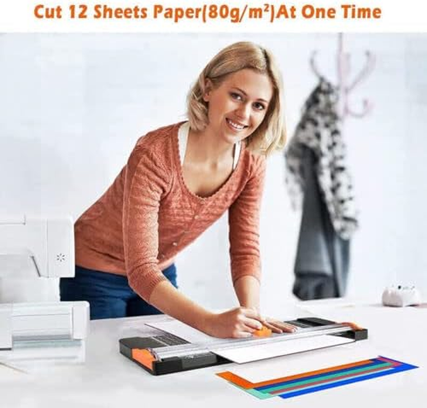 Heavy Duty A4 Photo Paper Cutter Guillotine Card Trimmer Ruler Home Office Arts image number 3