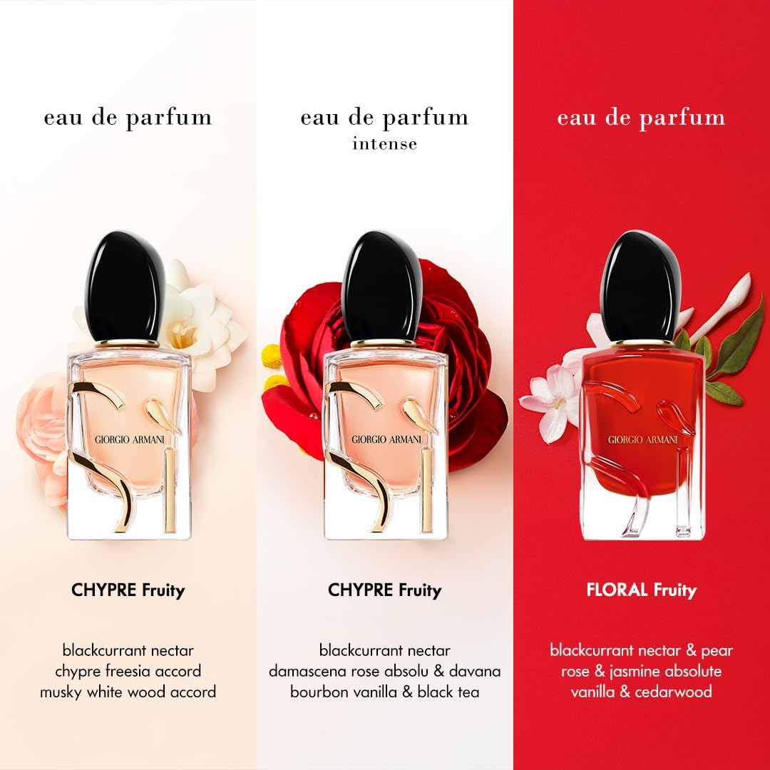 Giorgio Armani Women'S Si Intense Eau De Parfum Spray 100 Ml image number 2