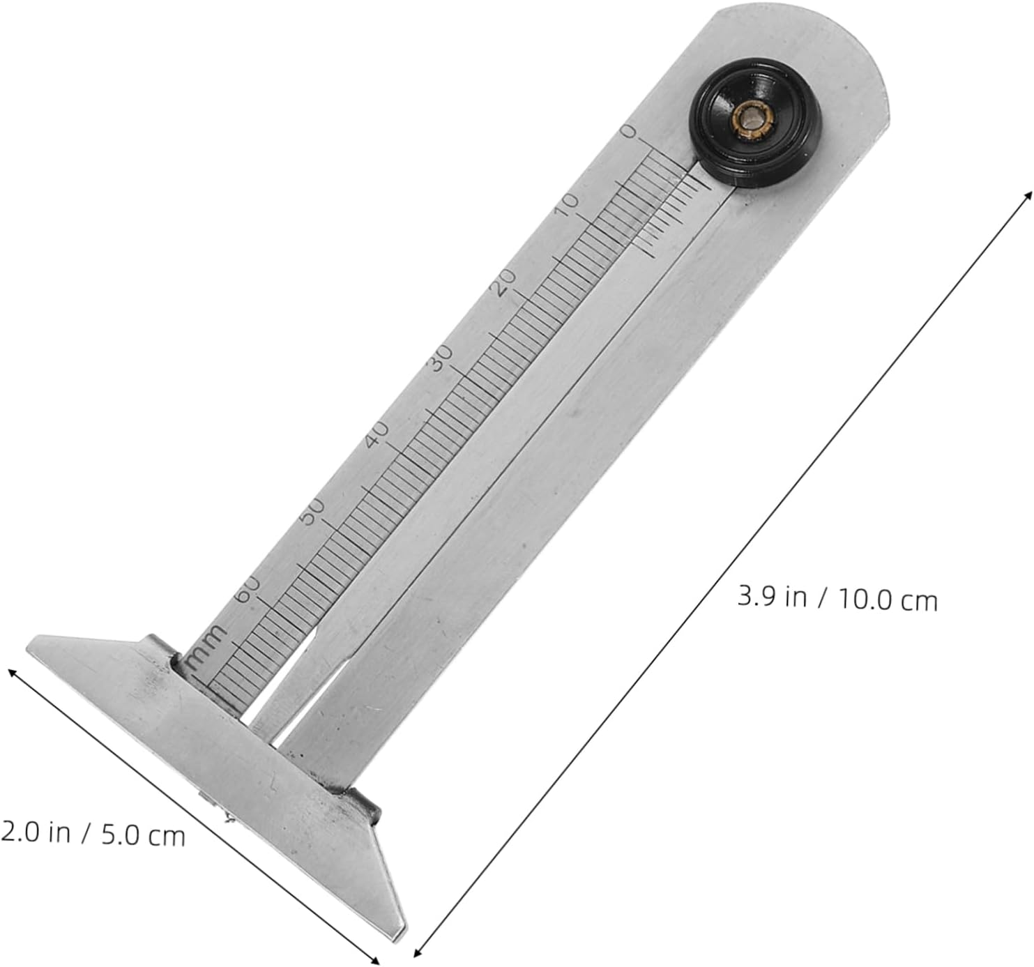 BUGUUYO Tire Thread Measurement Tool Tread Depth Gauge Car Automotive Replacement Gauge image number 4