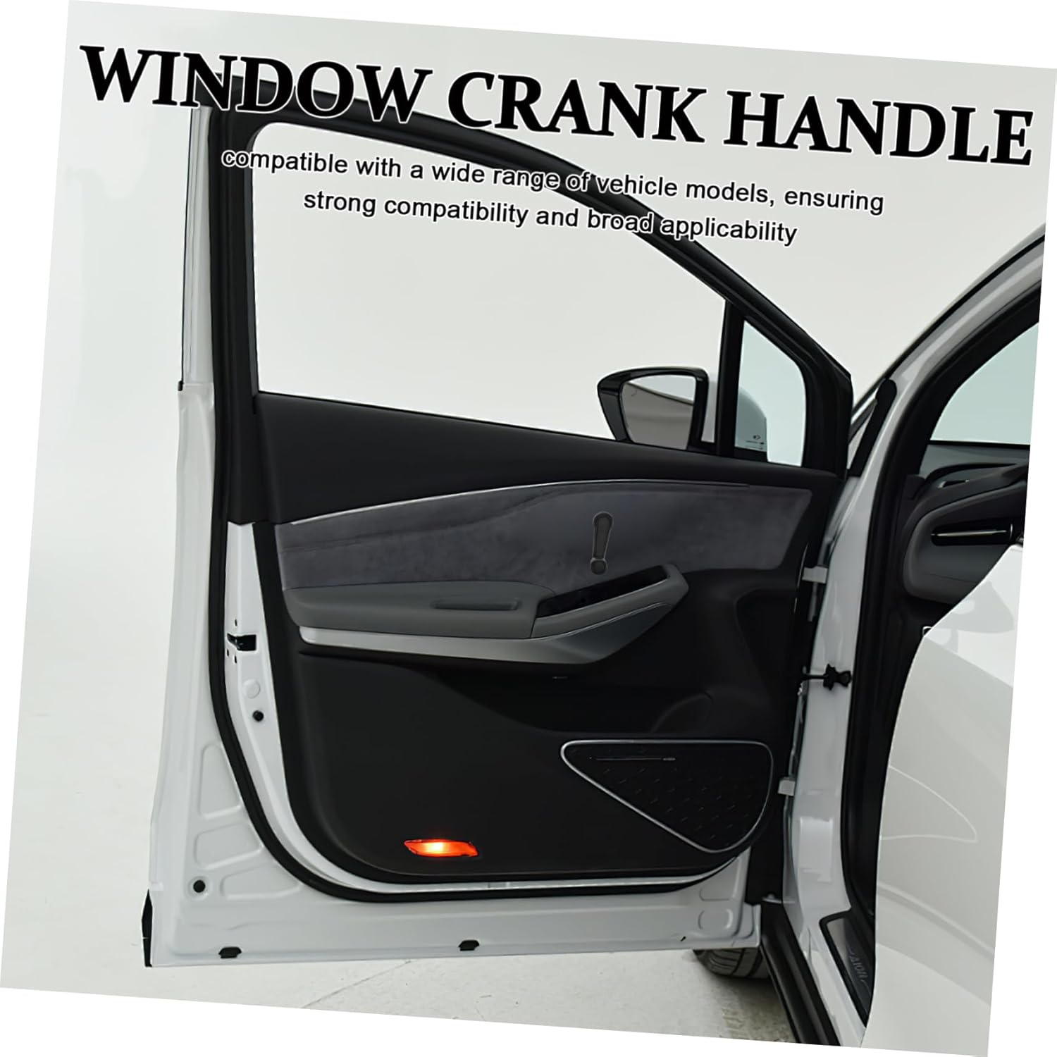 Gatuida 2Pcs Durable Window Crank Handle Replacement for Car Easy Installation Front Window Operator Compatible with Various Vehicle Models image number 4