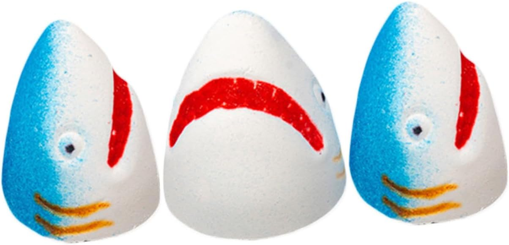 BUTIFULSIC 3Pcs Shark-Shaped Bathing Bomb Essential Oil Bubble Bath Salt Aroma Bath Salt Bomb for Relaxation image number 3