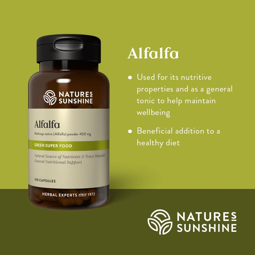 Nature'S Sunshine Alfalfa 100 Capsules image number 4