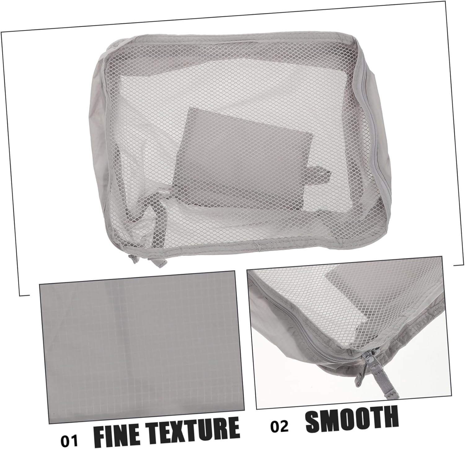 WOFASHPURET Travel Toiletry Bag Polyester Makeup Storage Bag for Home Use and Travel image number 4