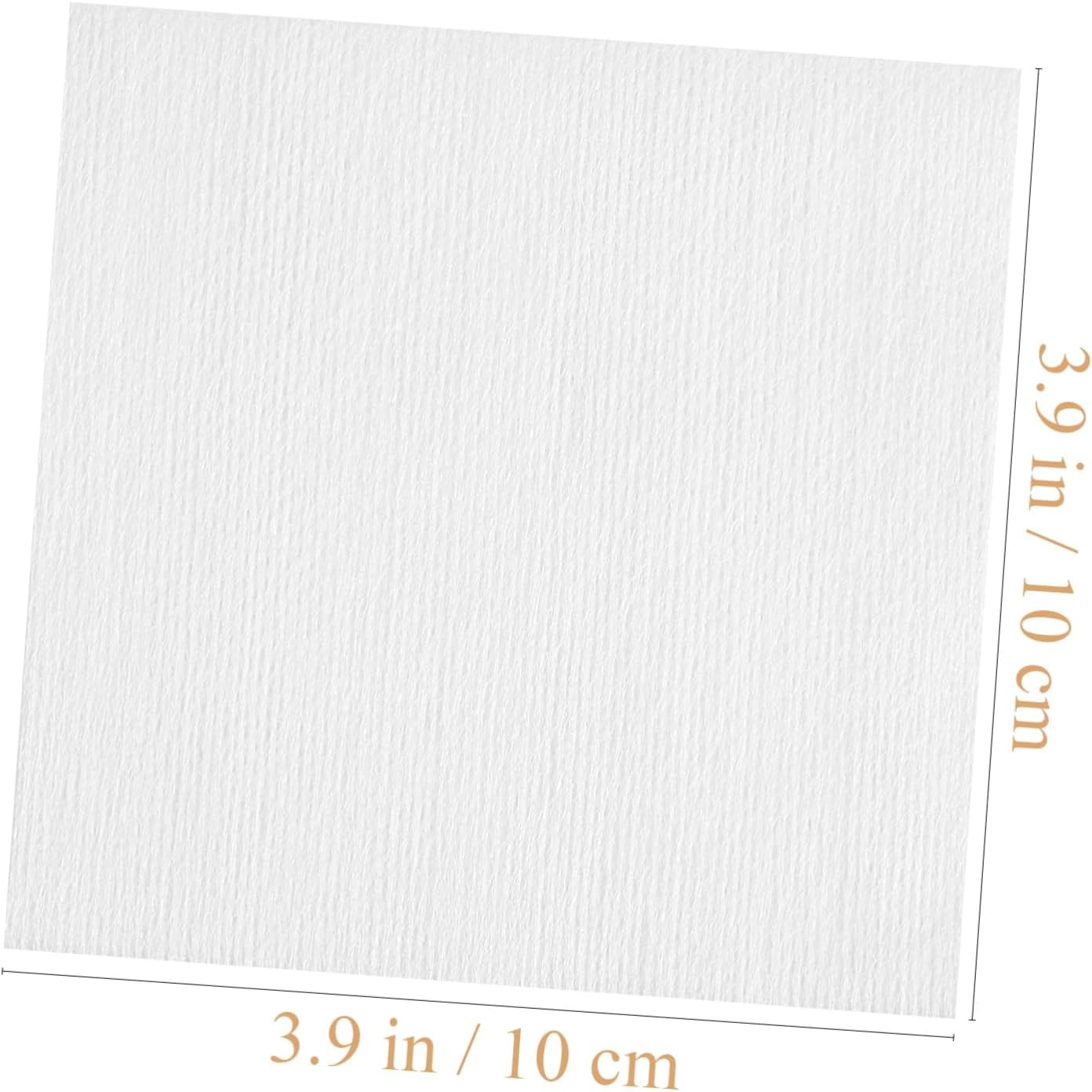 Mobestech Makeup Remover Pads and Face Cleaner Pads, 400Pcs Non-Woven Fabric 10X10Cm Disposable Cosmetic Cleansing Tool for Sensitive Skin, Daily Facial Makeup Removal image number 2