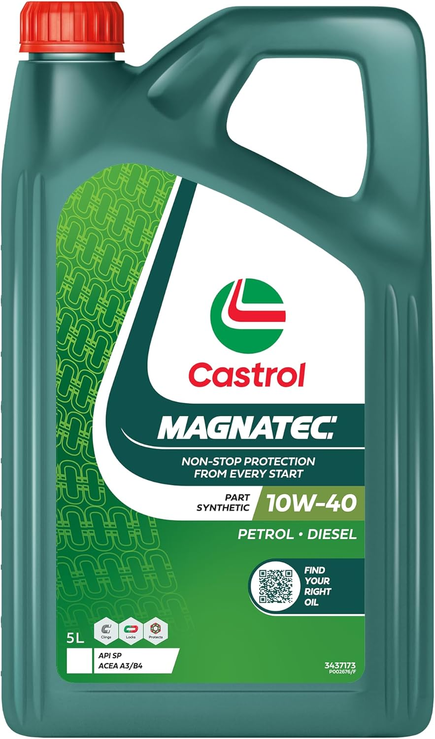 Castrol Magnatec 10W-40 Engine Oil 5 Litre image number 1