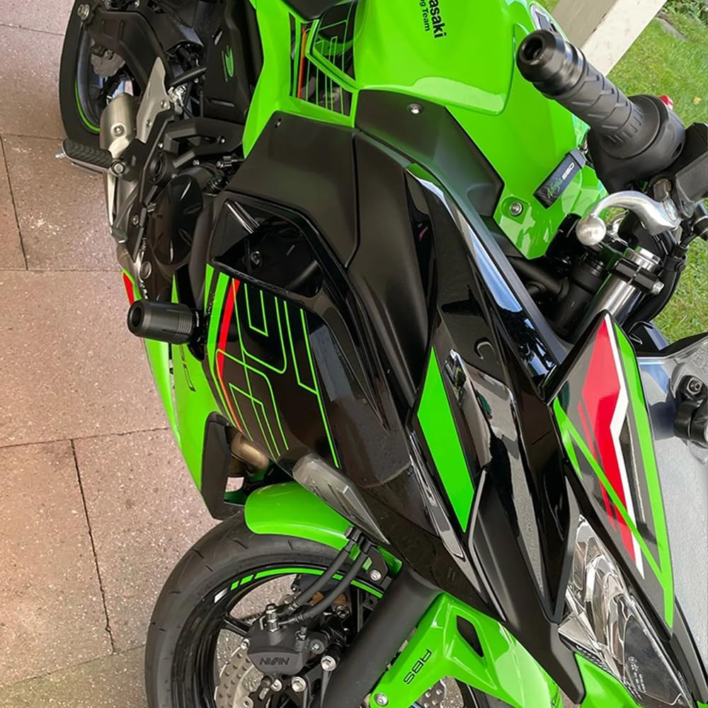Fit for Kawasaki Ninja 650 KRT 2025 Ninja650 EX650 2017-2023 2024 2025 Z650 RS Z 650 CNC Motorcycle Frame Sliders Crash Protector Crash Pad Falling Protection (Green) image number 3