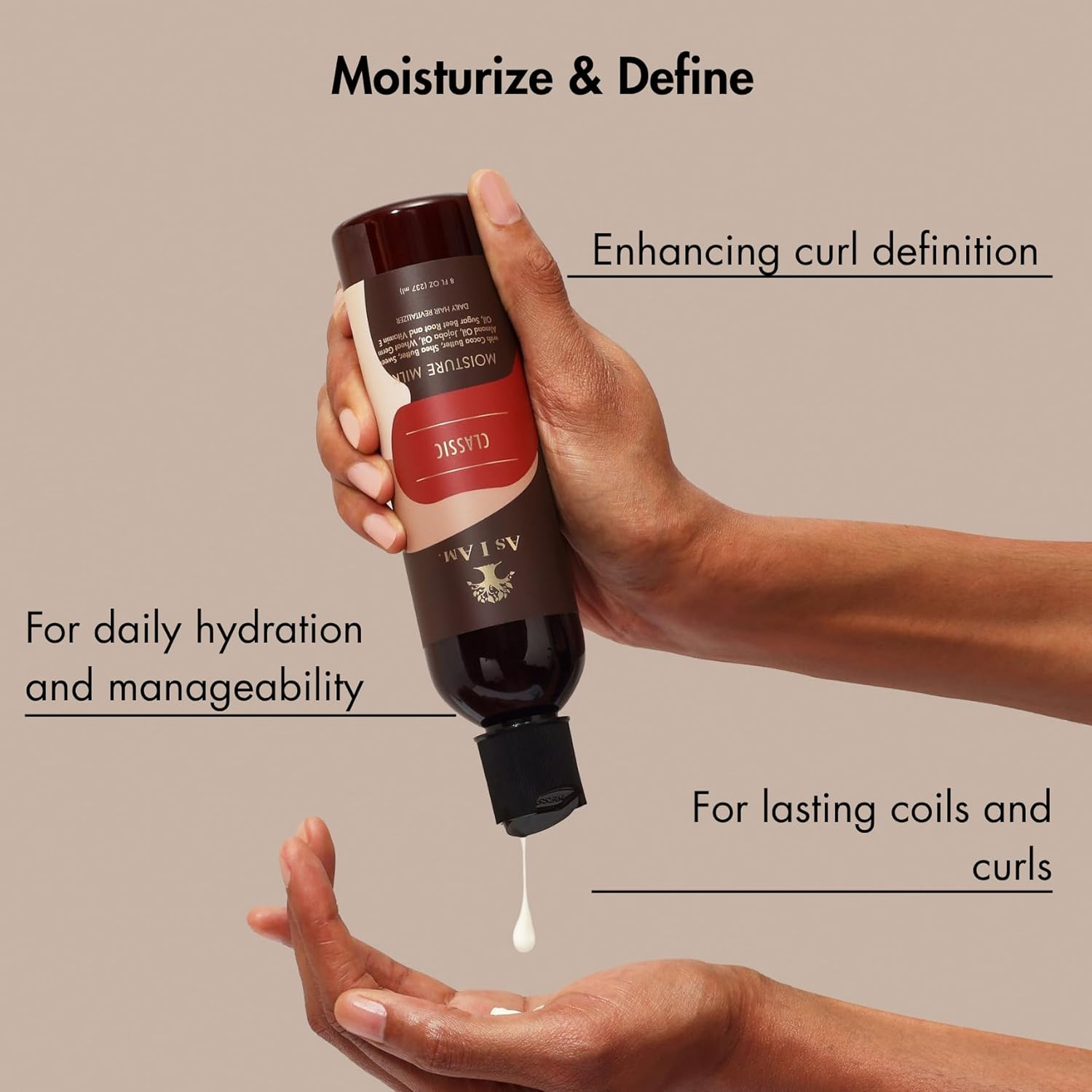 As I Am Moisture Milk Daily Hair Revitalizer, 8 Ounce image number 1