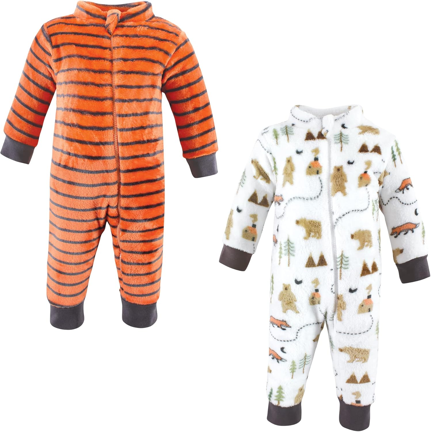 Hudson Baby Baby-Girls Plush Jumpsuits