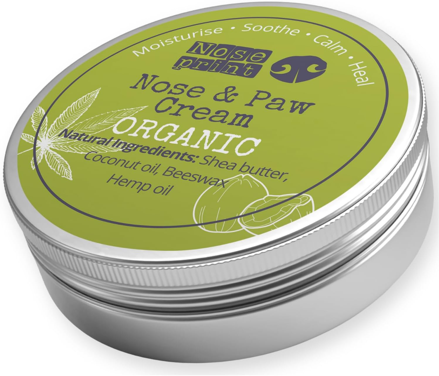 Organic Dog Nose & Paw Balm Paw Protector | Paw Balm for Dogs | Dog Paw Moisturiser Dog Paw Balm Moisturises and Conditions and Relieves Dry and Cracked Pads (30 ML) image number 5