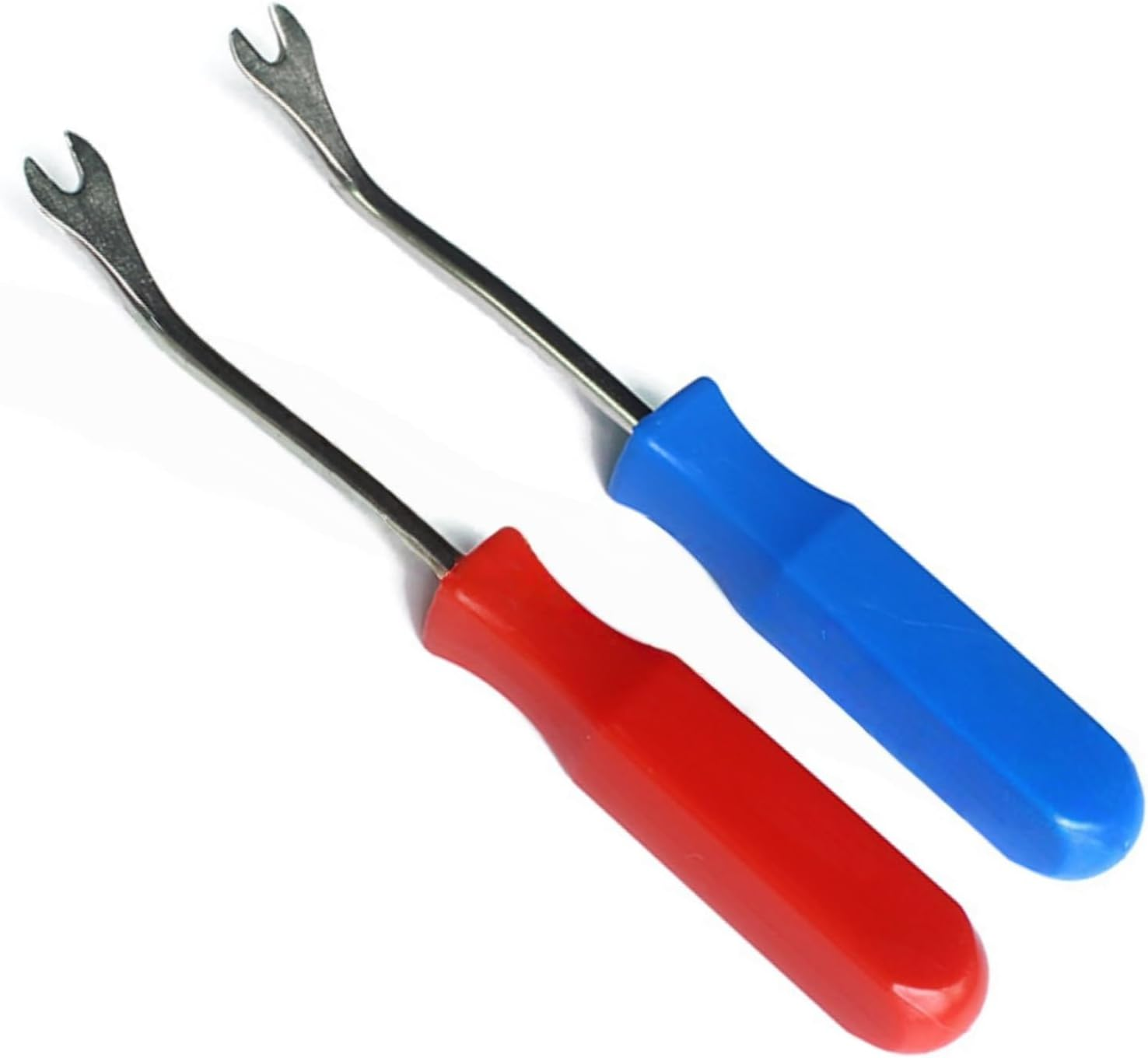 2Pcs Auto Trim Rivet Removal Tool Kit, Dashboard Repair Kit，Audio Radio Panel,Door Trim Removal Pliers Fastener Remover, Clip Puller Rivet Removal Tool,Clip Plier Set for Vehicle Door Panel image number 3