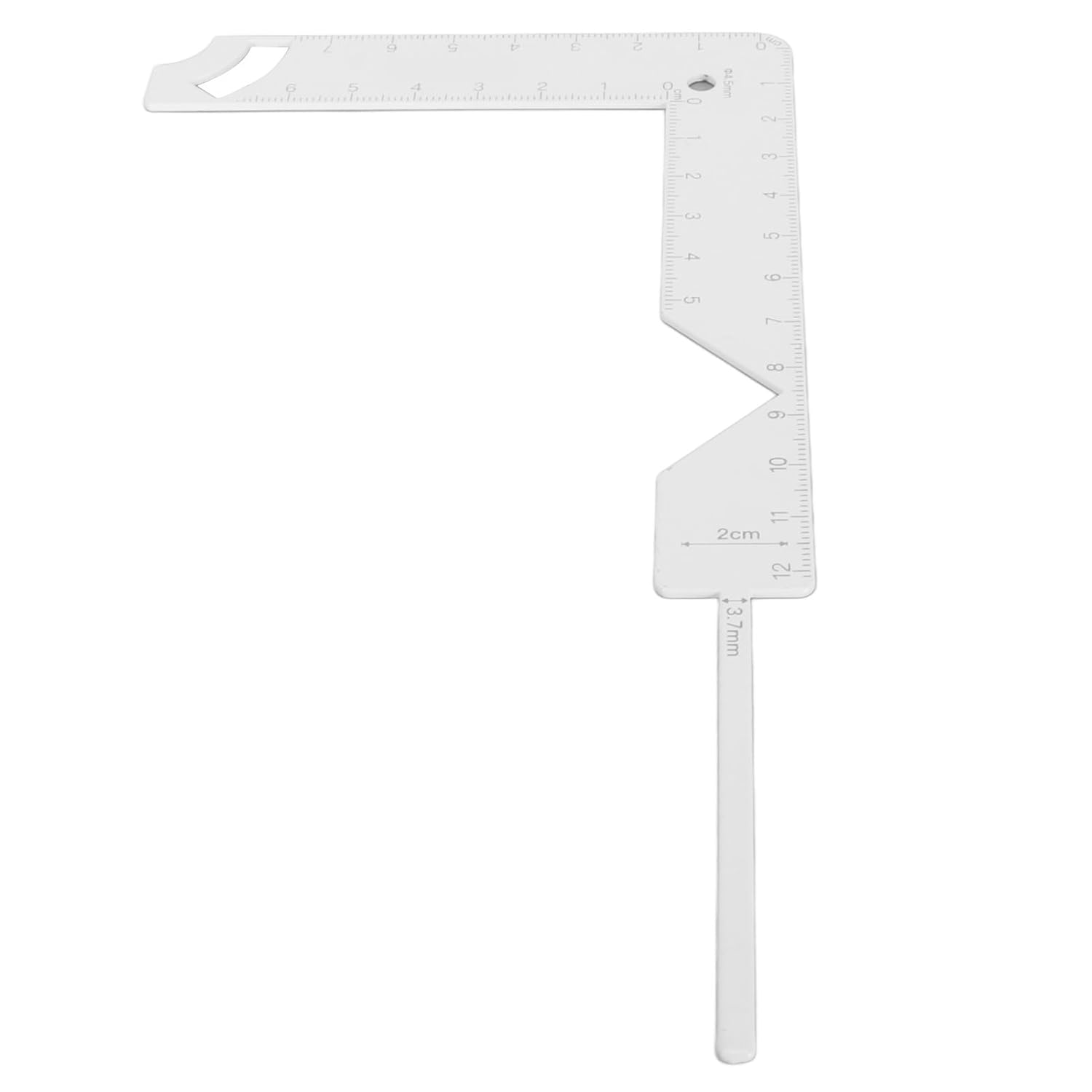 Book Cover Guide, Metal Bookbinding Cover Tool High Accuracy Bookbinding Kit Sturdy Bookbinding Ruler DIY Bookbinding Scrapbook Tool for Journal Cover, Album, Planner, Calendar image number 2