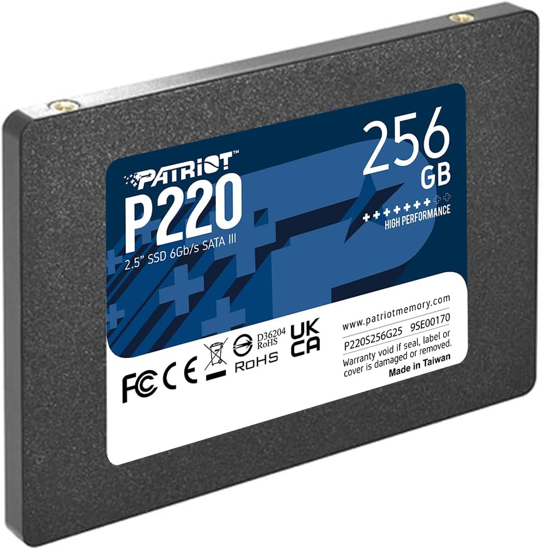 Patriot P220 256GB Internal SSD - SATA 3 2.5" - Solid State Drive - P220S256G25 image number 4