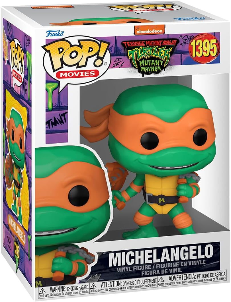 FUNKO POP! MOVIES: Teenage Mutant Ninja Turtles - Michaelangelo image number 5