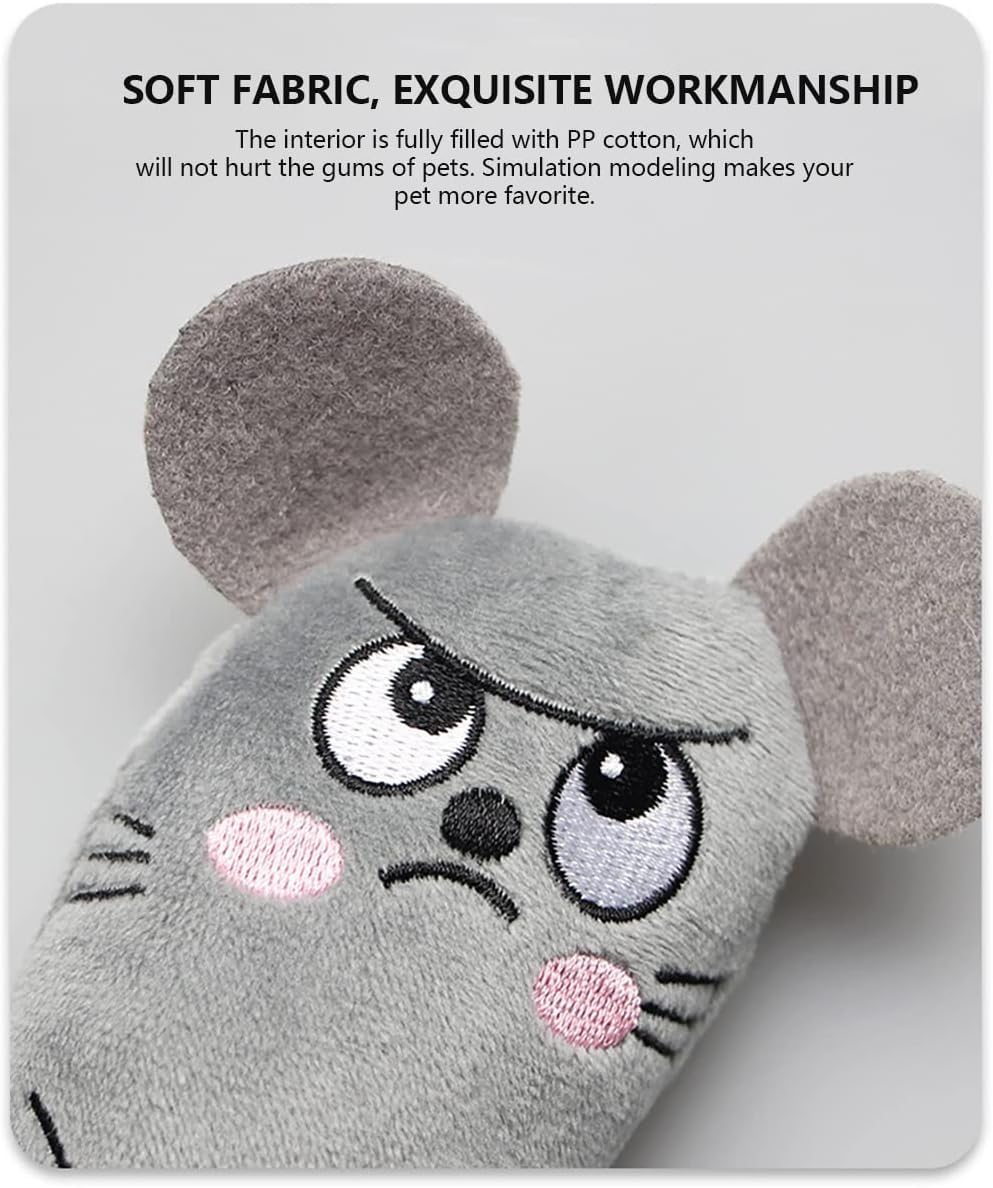 6Pack Cat Toys,Catnip Toys for Indoor Kitten/Cat-Soft Small Kittens Teething Chew Toys Interactive Catnip Plush Toys,Interactive Cat Toy,Strong Catnip Cats Kick Toy image number 7