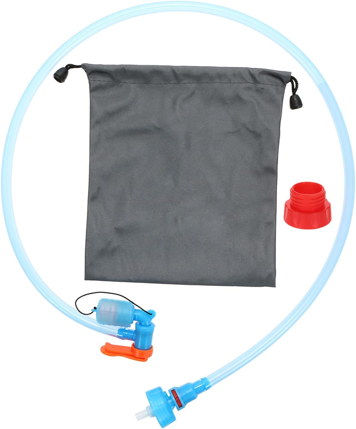 Lixada Water Bottle Drink Tube Hose Hydration Bladder Reservoir Pack Backpack System Hose Kit image number 1