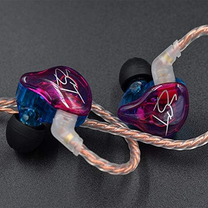 (Color without Mic) - KZ ZST Dynamic Hybrid Dual Driver In-Ear Headphones (Colour without Mic) image number 4