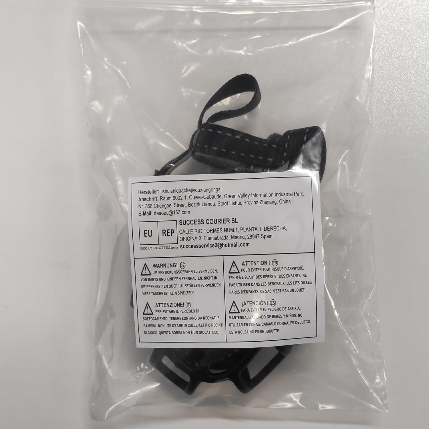 OHCOZZY Dog Muzzle, Basket Muzzle for Small, Medium and Large Dogs with Adjustable Straps (Size 2, Black) image number 4