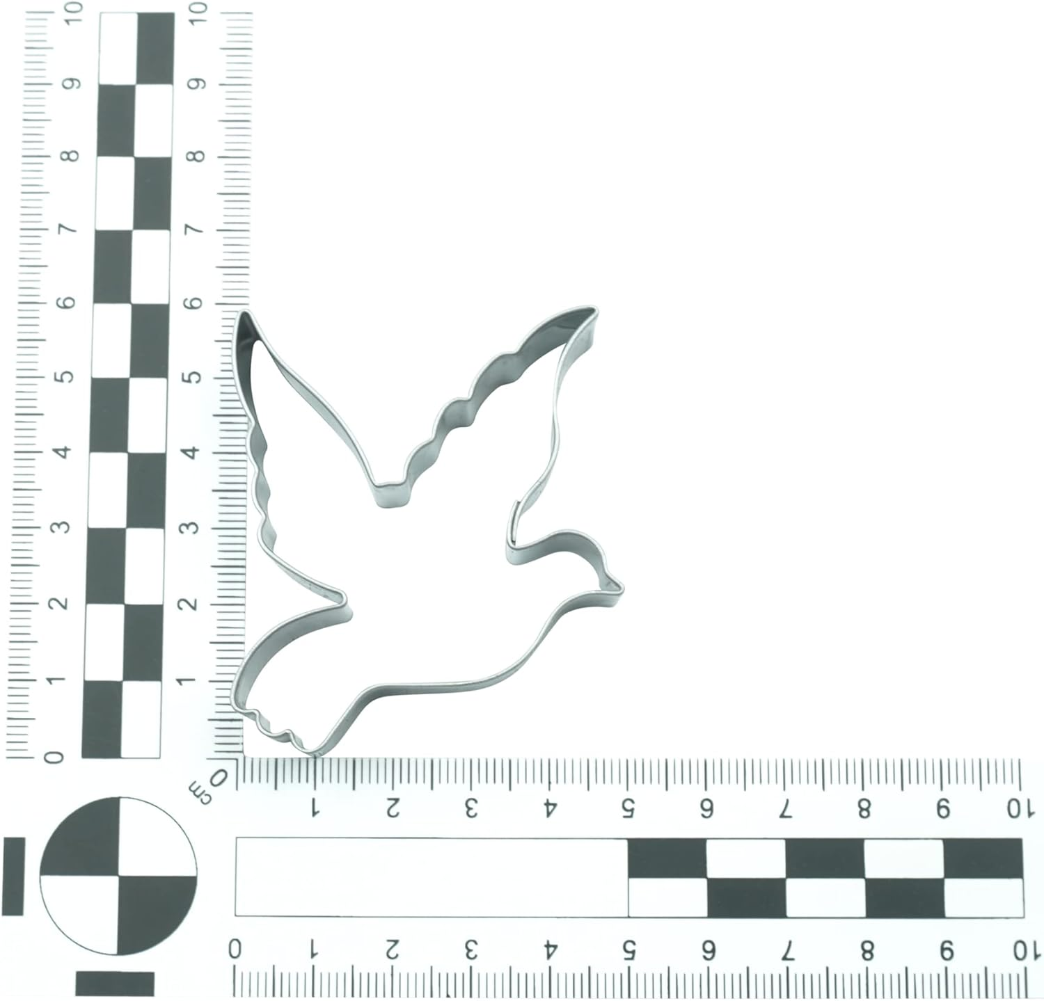 Bekkib - Set of 3 Christianity Cookie Cutters - Biscuit Moulds for Religious Occasions - Dishwasher-Safe Cookie Cutters Made of Stainless Steel - Perfect for Cookies and Cake Decoration - 998464