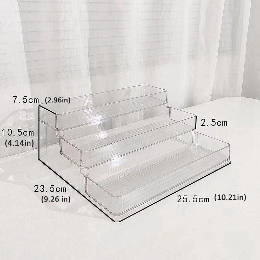 Acrylic Perfume Display Rack, High-Grade Skin Care Lotion Sample Cosmetics Organizer, Entrance Door Desktop High Appearance Level Transparent Storage Box image number 2