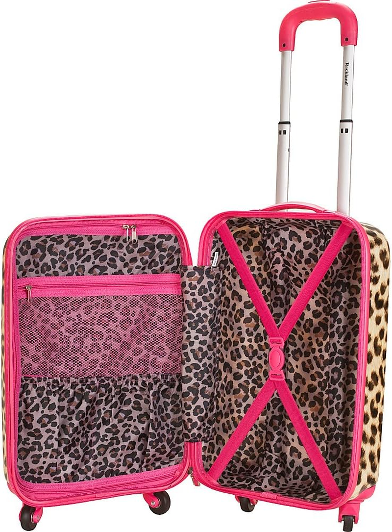 Rockland Safari Hardside Spinner Wheel Luggage, CAMO, Carry-On 20", CAMO, Carry-On 20", Melbourne Hardside Expandable Spinner Wheel Luggage image number 5