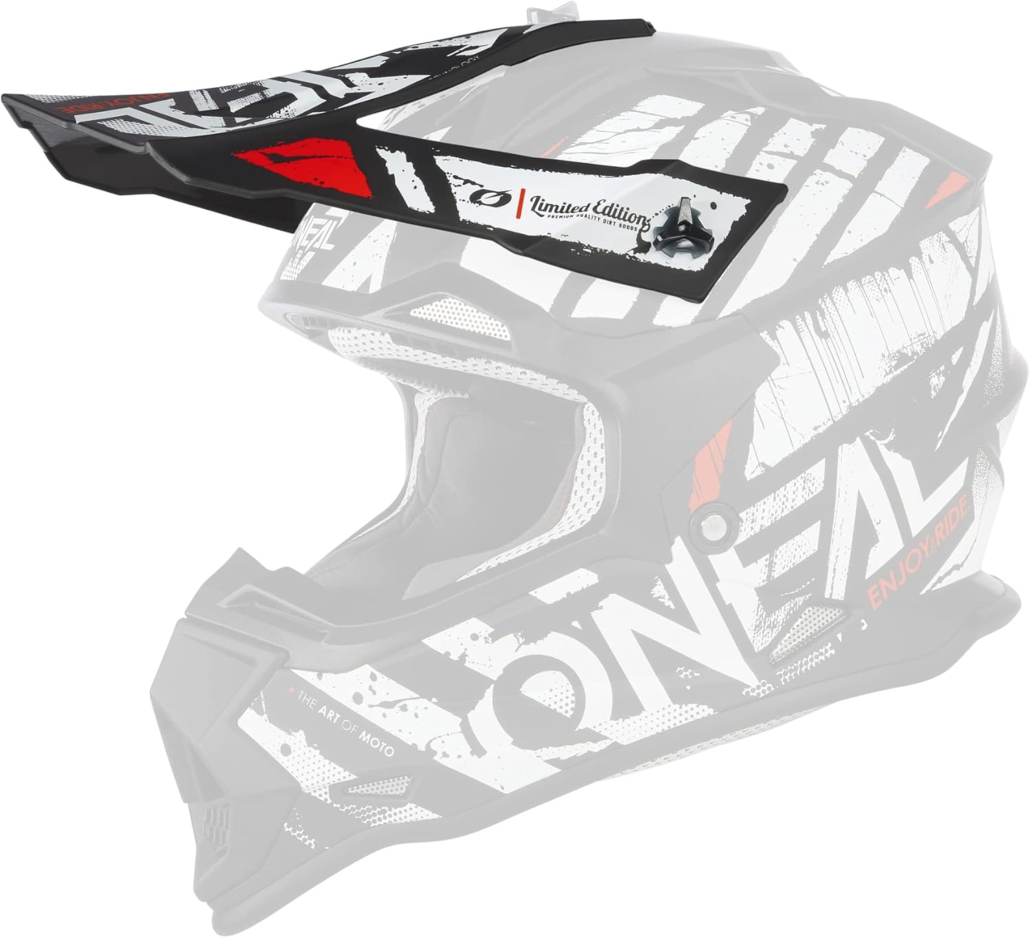 O'Neal | Motorradhelm-Ersatzteile | Enduro Motocross | Ersatzschirm F&uuml;r Den 2SRS Helmet Glitch V.23 | Spare Visor 2SRS Helmet Glitch V.23