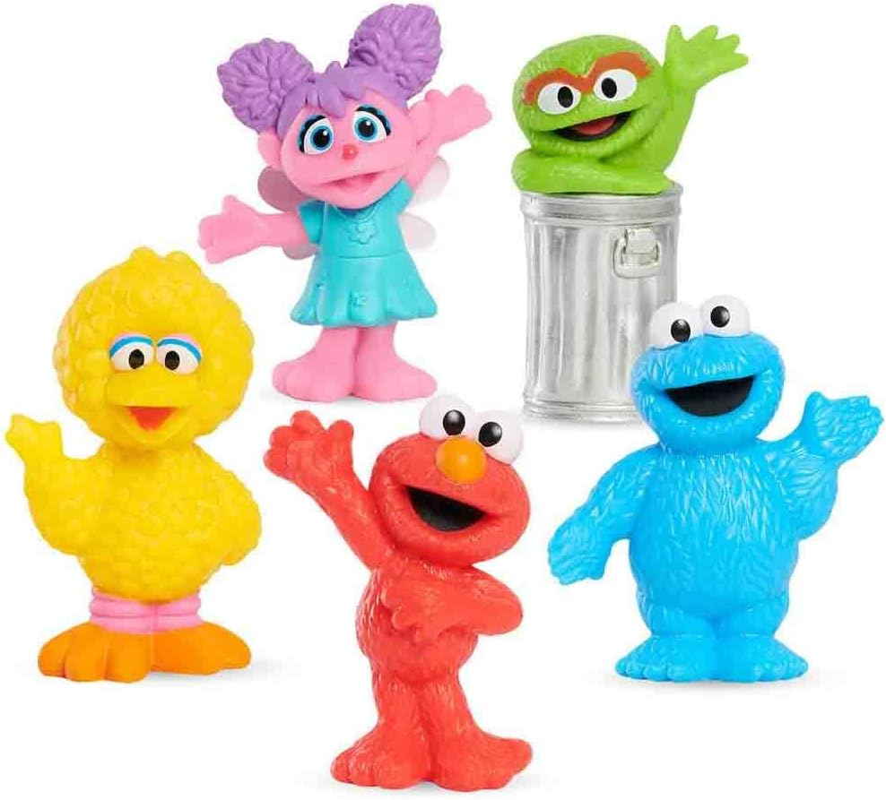 Sesame Street Mini Figures 5-Pieces Set image number 1