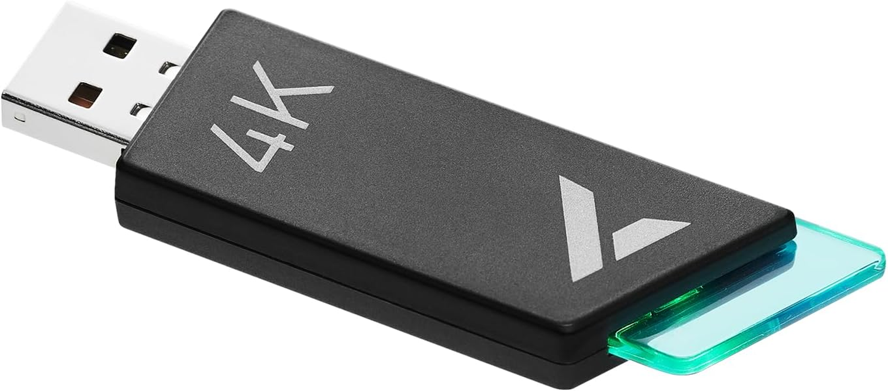 Rapoo V2M 4K Receiver, V+ Wireless Technology, Esports Grade 4000Hz Wireless Polling Rate, 0.25Ms Latency (Black) image number 2