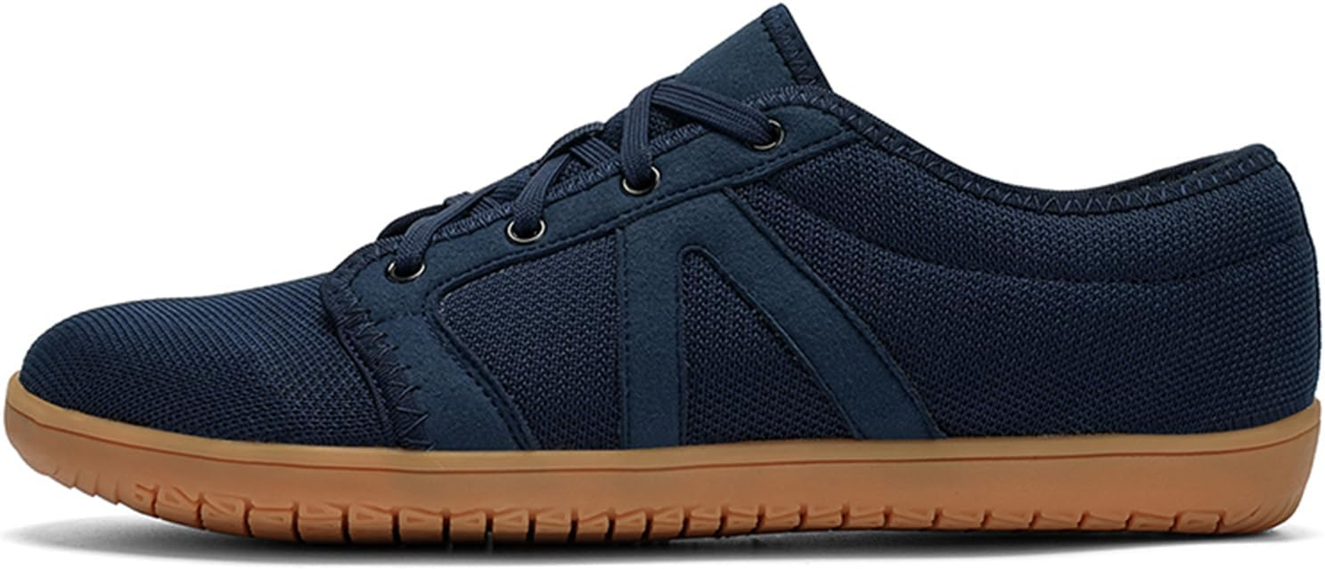 FLIOZY Men'S Fashion Wide Minimalist Barefoot Casual Walking Lace up Shoes Trail Runner Sneakers image number 7