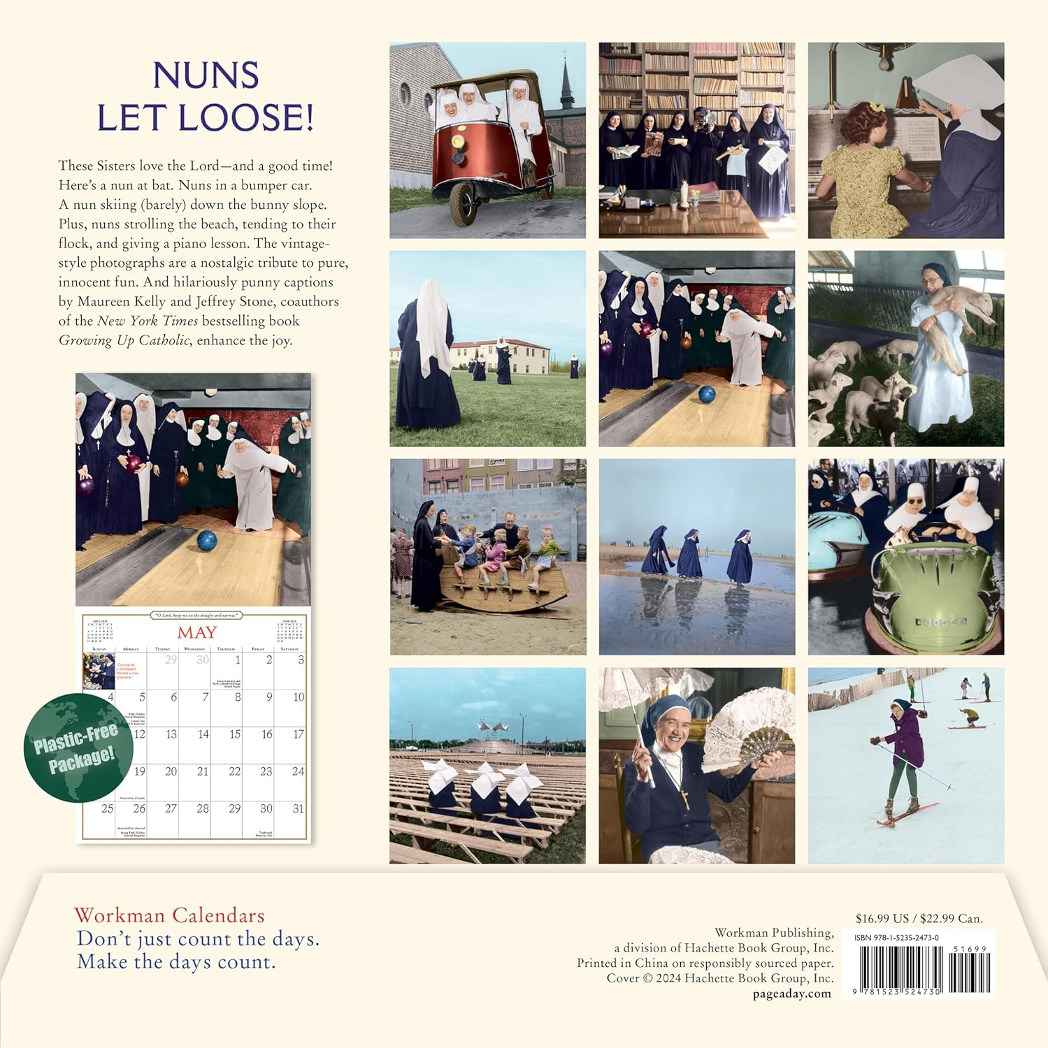 Nuns Having Fun Wall Calendar 2025: Real Nuns Having a Rollicking Good Time image number 2